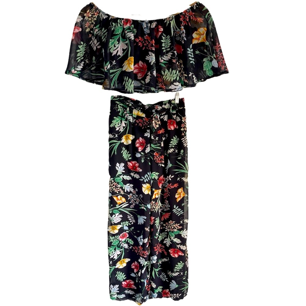 Sz.M-(2pc Set)Premium Collection Floral-REVAMPED